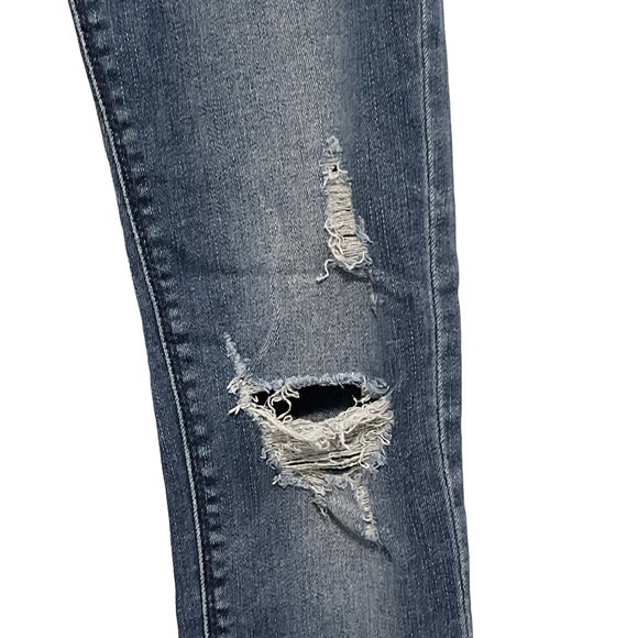 Lucky Brand Brooke Legging Jean Size 00 Distressed Pre-owned - Picture 4 of 13